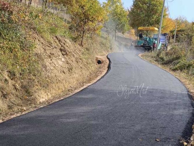 Asfaltiran još jedan lokalni put u Bioči kod Ilijaša