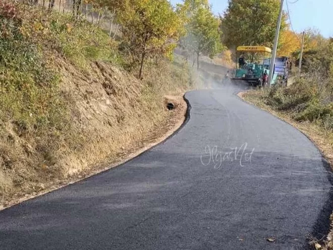 Asfaltiran još jedan lokalni put u Bioči kod Ilijaša