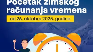 Završetak ljetnog računanja vremena i poziv poslodavcima za osiguranje sigurnih radnih uvjeta