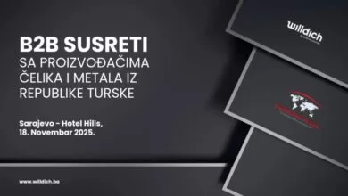 Poziv na B2B susrete sa proizvođačima čelika i metala iz Turske