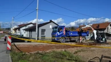 U toku radovi na novoj saobraćajnici u centru Ilijaša