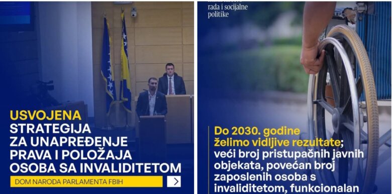 Usvojena Strategija za unapređenje prava i položaja osoba s invaliditetom 2025–2030