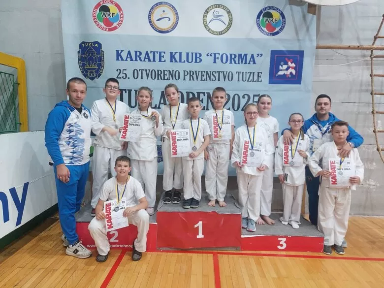 Karate klub “Rašid Buća na takmičenju Otvoreno prvenstvo Tuzle “TUZLA OPEN”