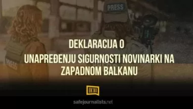 SafeJournalists mreža usvojila Deklaraciju o unapređenju sigurnosti novinarki na Zapadnom Balkanu