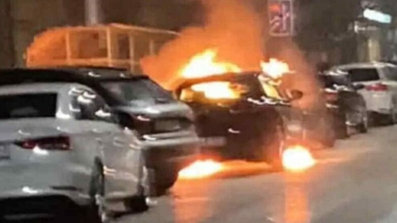 U Vogošći gorio automobil, izvršen uviđaj