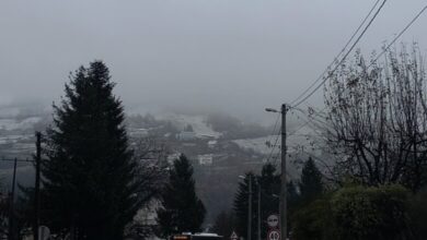 Danas oblačno vrijeme s povremenom kišom, dnevna temperatura do 14 stepeni