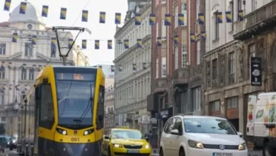 Sarajevo ukrašeno državnim zastavama povodom 25. novembra Dana državnosti BiH