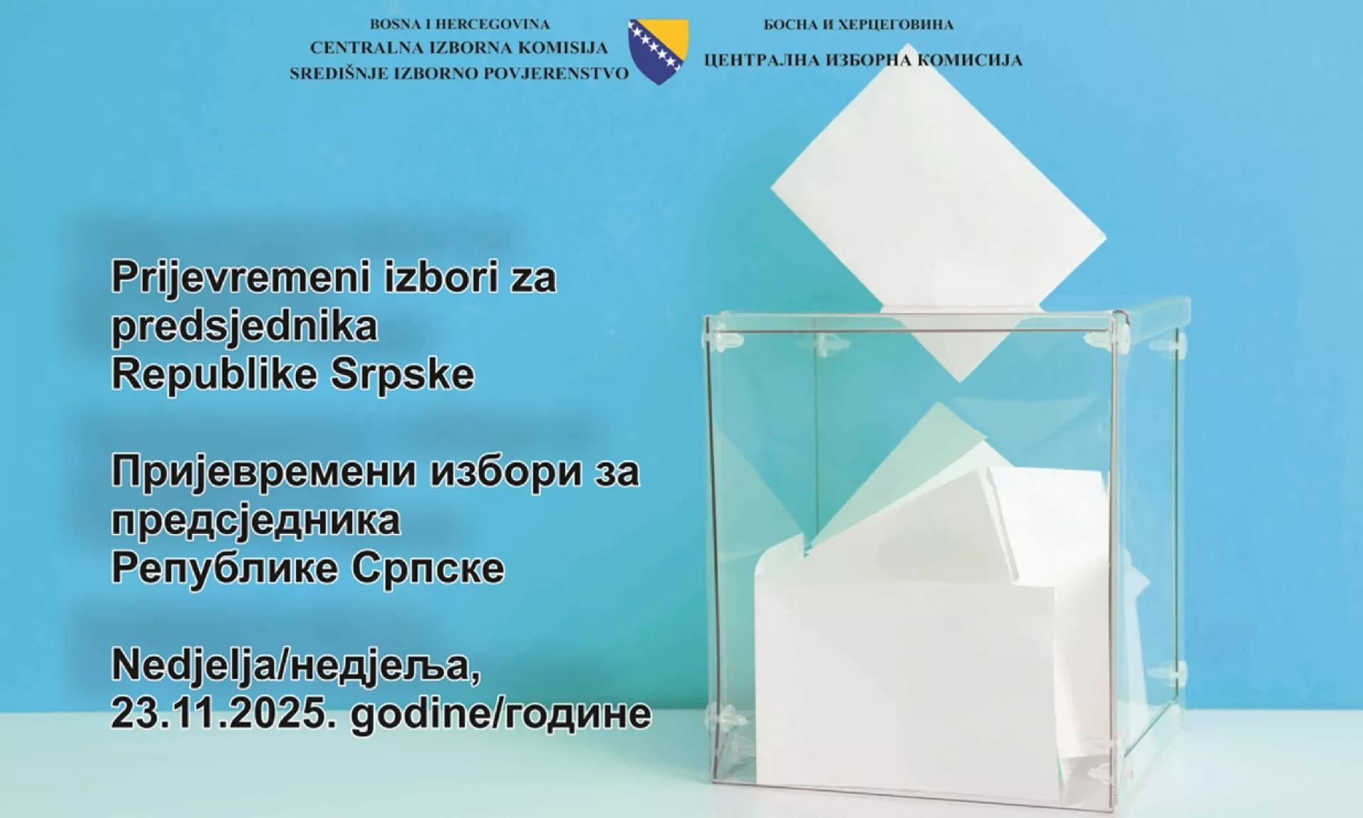 U Republici srpskoj počela izborna šutnja