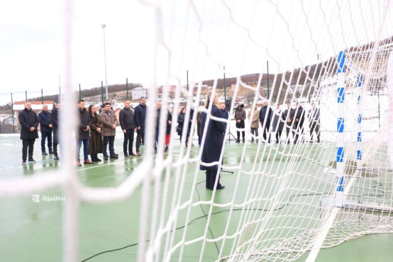 Novoizgrađena sportska ploha u Mrakovu – poklon Općine Ilijaš