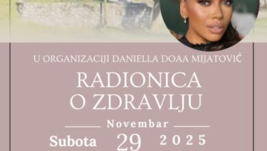 Radionica o zdravlju u Ilijašu: Daniella Doaa Mijatović organizuje edukativni događaj 29. novembra