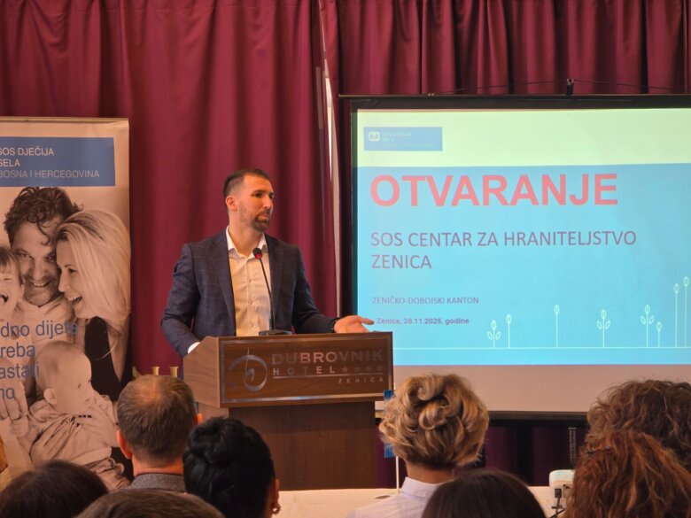 Ministar Delić na otvaranju Centra za podršku hraniteljstvu u Zenici: Više podrške hraniteljskim porodicama znači manje institucionalnog smještaja djece