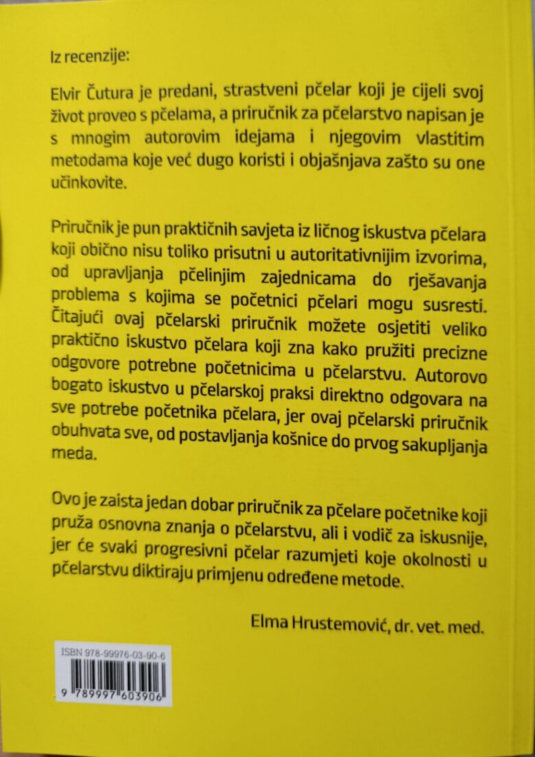 Nova Dvanaesta Knjiga Elvira Čuture Iz Ilijaša Pod Naslovom “uradi Sam – Pčelarski Priručnik”