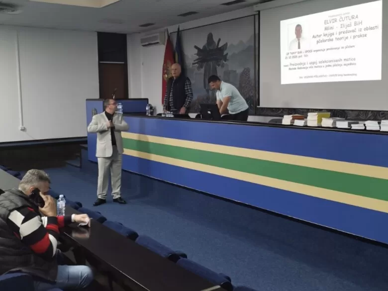 Ilijašanin Elvir Čutura Održao Stručno Predavanje Za Pčelare Grada Bar
