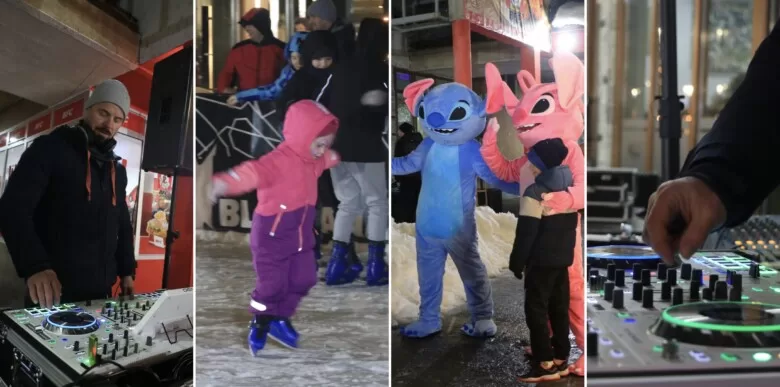 Svečano otvorena ledena ploha na Gradskom šetalištu u Ilijašu