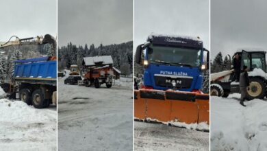 Svi putevi u MZ Gajevi prohodni: Zimske službe na terenu