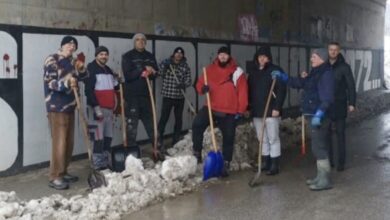 Akcija čišćenja snijega: Primjer odgovorne zajednice u MZ Ljubnići