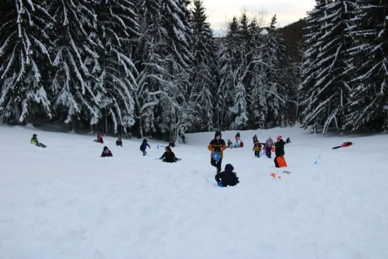 Druženje izviđača u Planinarskom domu Bočica