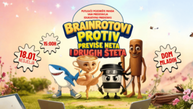 BRAINROTOVI protiv previše neta i drugih šteta stižu u Sarajevo