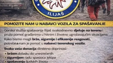 Podrška Gorskoj službi spašavanja Ilijaš u nabavci terenskog vozila