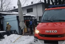 Brza intervencija vatrogasaca spriječila veću štetu u centru Ilijaša