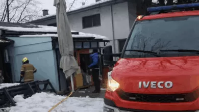 Brza intervencija vatrogasaca spriječila veću štetu u centru Ilijaša