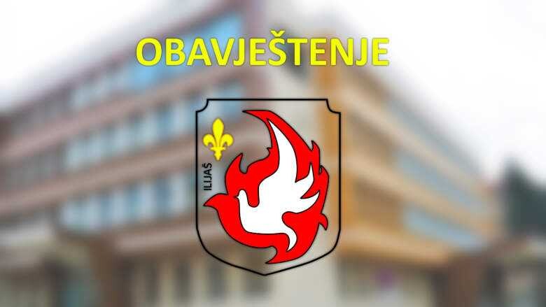 Općinska izborna komisija Ilijaš: Obavještenje