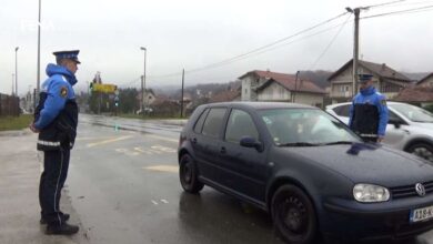 MUPKS: U Novom Gradu i Ilijašu kontrolisano 428 vozila