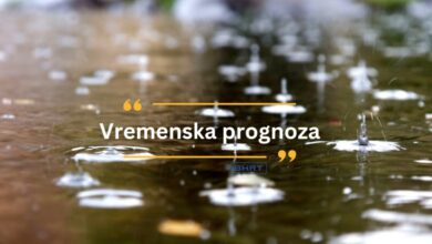 Obilne padavine, povremeno jaki udari vjetra