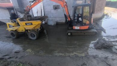 Sanirani putevi i kanali na području Malešića i Ribarića