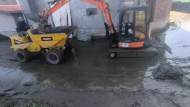 Sanirani putevi i kanali na području Malešića i Ribarića