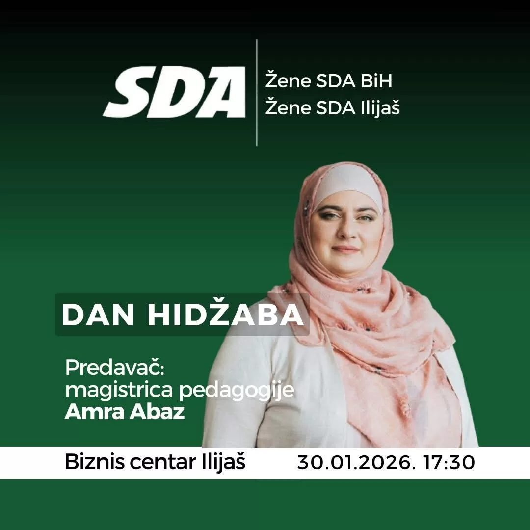 Žene SDA BiH i Žene SDA Ilijaš organizuju predavanje povodom Svjetskog dana hidžaba