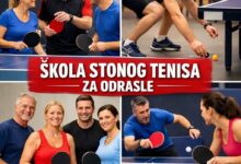 Stonoteniski klub „Hašim Spahić“ Ilijaš: Upis u Školu stonog tenisa za odrasle