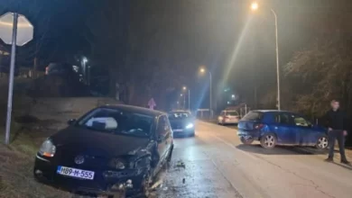 Saobraćajna nesreća na putu Visoko-Ilijaš: Dvije osobe povrijeđene