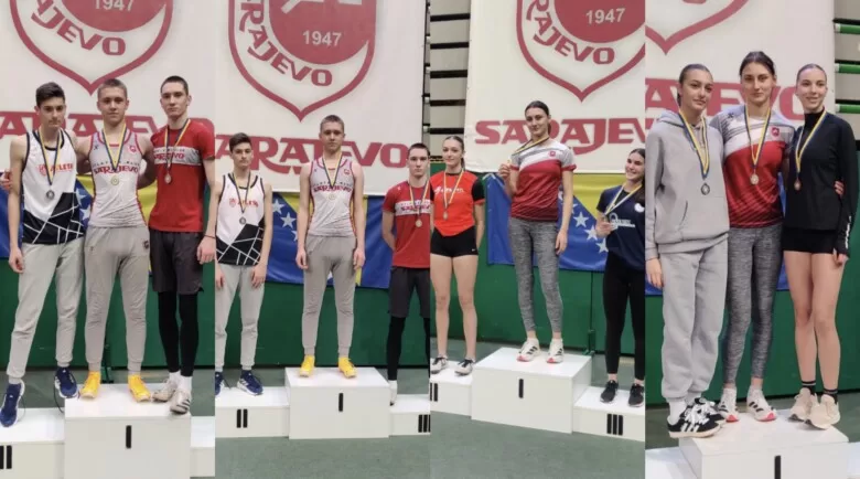 Sjajni nastupi Emine i Senada Omanović na državnom prvenstvu BiH u atletici