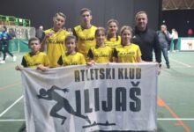 Atletičari AK Ilijaš uspješni na Pojedinačnom prvenstvu BiH u dvorani