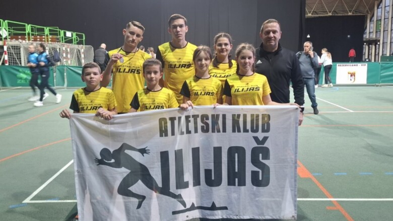Atletičari AK Ilijaš uspješni na Pojedinačnom prvenstvu BiH u dvorani