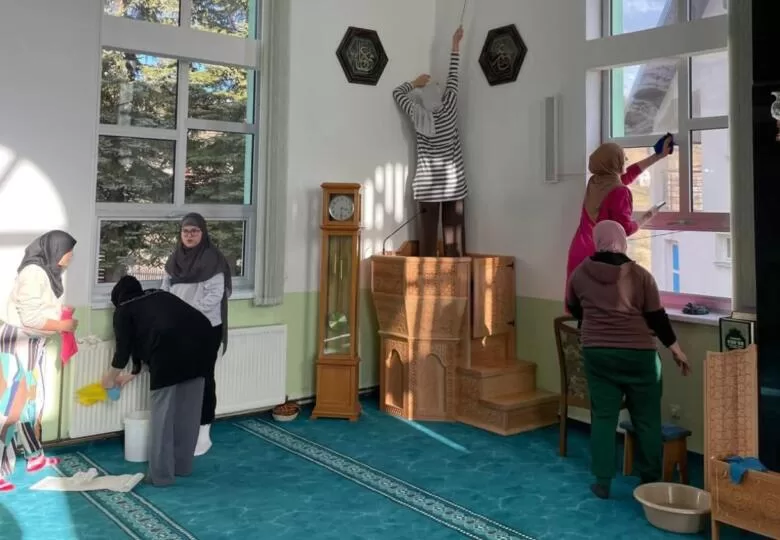 Džamija u Crnoj Rijeci zasjala pred ramazan: džematlije udružile snage u hairli akciji