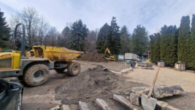 Građevinske mašine u Pionirskoj dolini, počela obnova staza i platoa