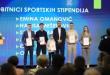 Najbolja sportašica i sportist općine Ilijaš Harisa Mešetović i Esad Nukić