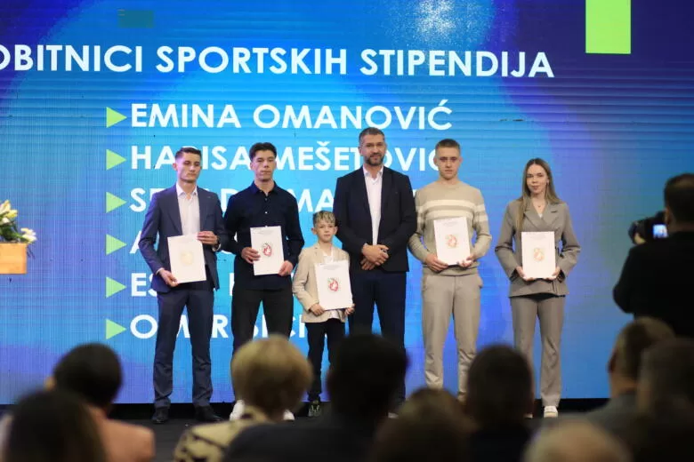 Najbolja sportašica i sportist općine Ilijaš Harisa Mešetović i Esad Nukić