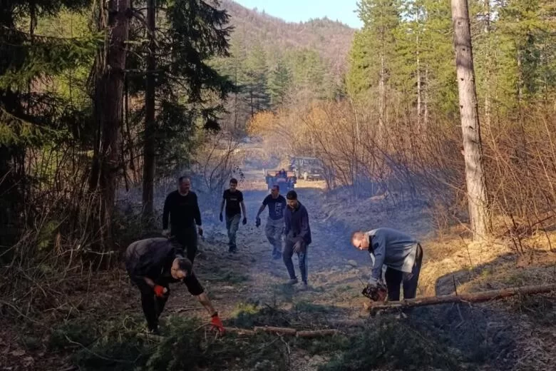 Bioča: Praznični dan iskorišten za akciju čišćenja i uređenja lokalnih puteva