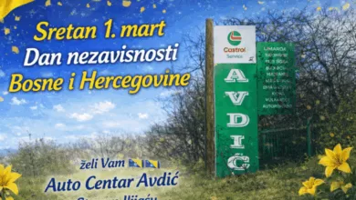 Auto Centar Avdić u Starom Ilijašu uputio čestitku povodom Dana nezavisnosti BiH