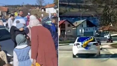 U Crnoj Rijeci upriličena podjela ramazanskih paketića i defile vozila povodom Dana nezavisnosti BiH