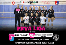 PRVA LIGA FBiH: ŽOK „Ilijaš“ dočekuje ekipu OK „Naša škola sporta“ Kakanj