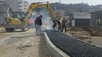 Počelo asfaltiranje trotoara u ulici 126. ilijaške brigade – završetak radova uskoro