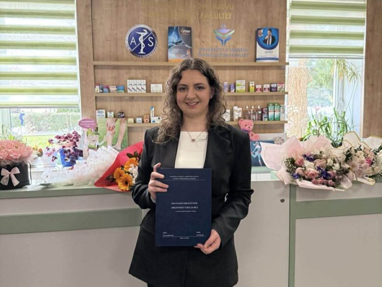 Još jedan veliki uspjeh mladih iz Ilijaša: Azra Matoruga magistrica farmacije