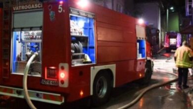 Požar u Vogošći: Jedna osoba poginula nakon što je stambeni objekat zahvatio plamen