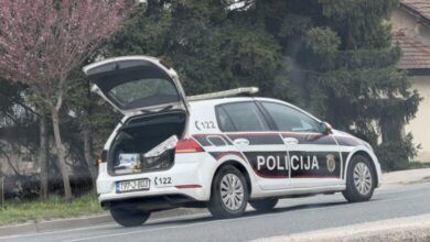 Sudar dva vozila u ulici Bosanski put, bez povrijeđenih