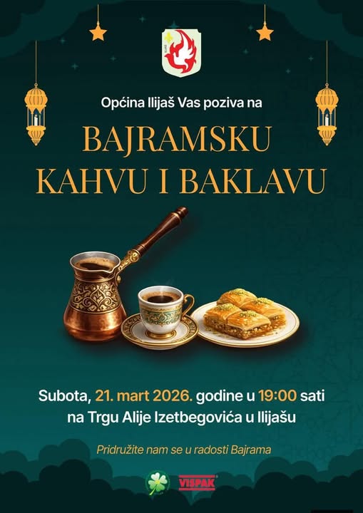 Druženje uz bajramsku kahvu i baklavu u Ilijašu