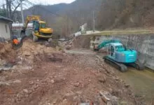 Počeli radovi na rekonstrukciji mosta preko rijeke Ljubine u Srednjem